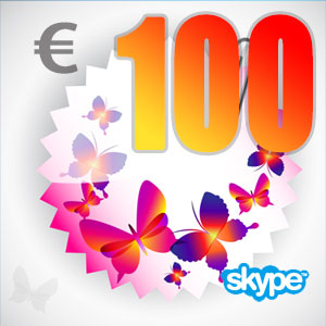 skype点数100欧元